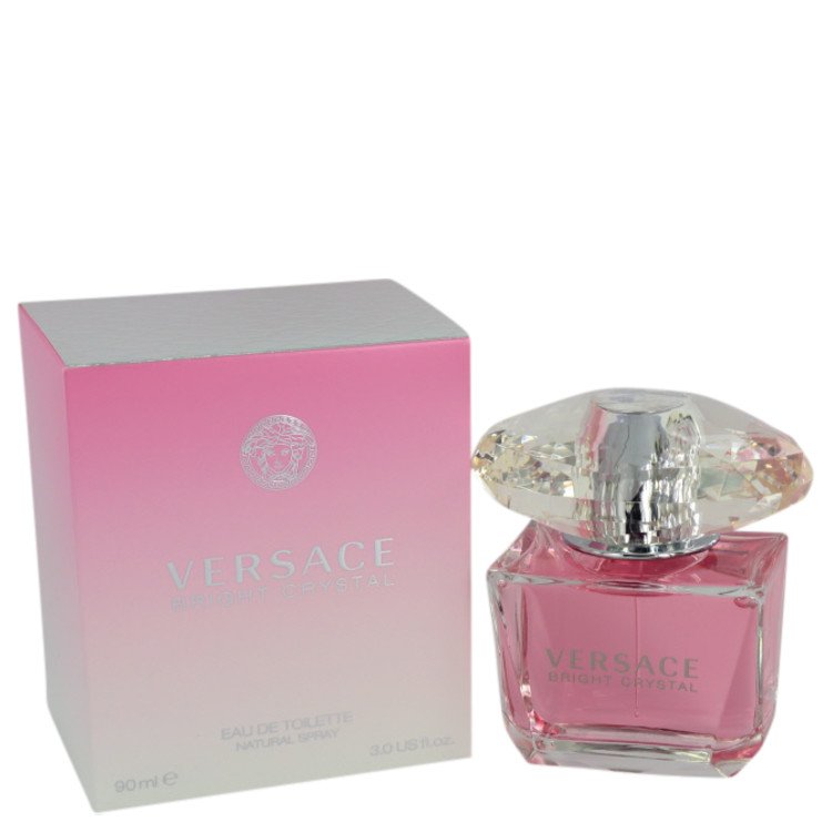 3 More Toilette Bright Eau By De Scents – for Perfume oz VERSACE and Spray Crystal Woman World