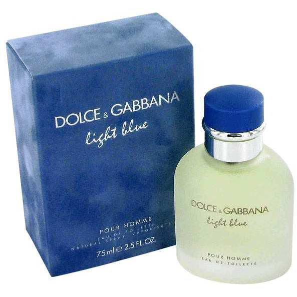Dolce & Gabbana Light Blue Men EDT Spray 75ml, Dolce & Gabbana, Light Blue  Men, Fragrance, Scent